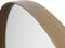 WOOOD Doutzen Spiegel - Metaal - Goud - 115x115x5