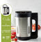 DOMO DO1144BL - Soepmaker - 1,6L - 6 Programma's - RVS/Zwart