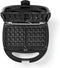 Nedis Multi grill - Grill / Sandwich / Waffle - 800 W - 21.5 x 12 cm - Automatische temperatuurregeling - Kunststof