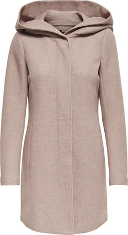 ONLY ONLSEDONA LIGHT COAT OTW NOOS - Dames Jas - Lange jas met capuchon - Maat S