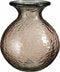 Mica Decorations Vaas Verdal - 29x29x33 cm - Gerecycled Glas - Lichtbruin