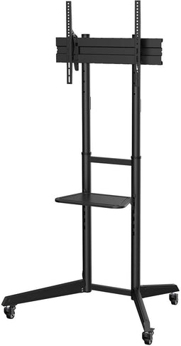 Aisens FT70TE-211 - Vloerstandaard - Verstelbare hoogte Kabelmanagement - Zwart