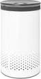 Brabantia Wasmand - 60 l - Quick-Drop Opening - White / Dark Grey