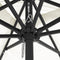 vidaXL - Vierkante - Tuinparasol - met - LED-verlichting - 295x245 - cm - Zandwit