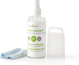 Nedis Schermreiniger - Spray - 150 ml - Notebook / Smartphone / Tablet / TV-Scherm - Wisser inbegrepen