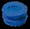Legamaster - Magneet legamaster 20mm 250gr blauw 10 stuks