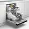 Bauknecht BKO UBM - Onderbouw vaatwasser - 15 couverts - RVS