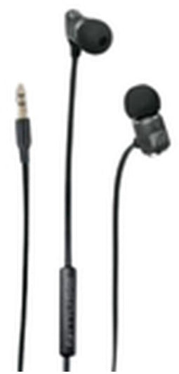 Muse M-107CF - Stereo in-ear oordopjes met microfoon en afstandsbediening - Zwart (3 paar)