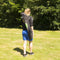 AXI multifunctioneel Sportnet - 300x80cm - Voor voetvolley tennis rebounder - Zwart