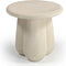 Bijzettafel Bailey rond beton 50x50x47 cm