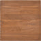 vidaXL - Salontafel - 65x65x33 - cm - massief - teakhout