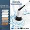 Spalax ESR-01 - Elektrische Schoonmaakborstel - 7 opzetborstels - Wit
