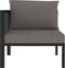 vidaXL - Hoekbank - sectioneel - met - rechterarmleuning - poly - rattan - antraciet