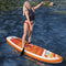 Bestway Hydro Force Aqua Journey - Opblaasbaar SUP Board Set - 274 cm x 76 cm x 12 cm - Oranje