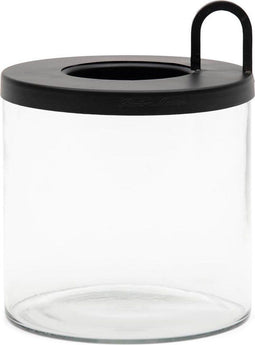 Riviera Maison Carnaby Pillar Candle Holder - Glas, IJzer - Transparant - 15.0x15.0x19.0 cm