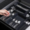 Springos Lade Organizer - Opbergbakjes - 8 delen - Antraciet