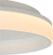 Lucide ESTREJA - Plafonnière - Ø 40 cm - LED 3 StepDim - CCT 2500K/3000K - Wit