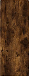 vidaXL - Hangkast - 34,5x34x90 - cm - gerookt - eikenkleurig