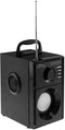 Media-Tech MT3179 - Draadloze luidspreker - Bluetooth 5.1 FM-radio RMS 15W - Zwart