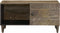 vidaXL - Salontafel - 80x50x40 - cm - massief - mangohout - lichtgrijs