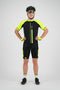 Rogelli Tyro - Korte Fietsbroek - Met Bretels - Zwart Fluor - Maat M