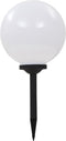 vidaXL Solarlampen 4 st LED rond 30 cm RGB