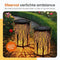 Goliving Solar Tafellamp Oasis - Buitenlamp - Automatische aan/uit functie - Zwart (2 stuks)