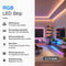 Iqonic Smart Led Light Strip - 10 Meter - RGB WiFi - Afstandsbediening - Waterbestendig (2x5m)