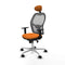 Piqueras y Crespo 1D086N1 - Bureaustoel - Hoogteverstelbaar - Oranje