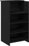 vidaXL - Receptiebalie - 55x50x103,5 - cm - bewerkt - hout - zwart
