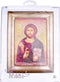 Thea Gouverneur - Borduurpakket met telpatroon - 476A - Voorgesorteerde DMC Garens - Christus Pantokrator Icoon - Aida - 22 cm x 34 cm - DIY Kit
