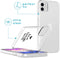 iPhone 11 Hoesje Siliconen - iMoshion Design hoesje - Transparant / Zwart / Live Laugh Love