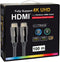 Transmedia C 508-70 M - HDMI AOC - 4K 60Hz HDR - Goud Zwart