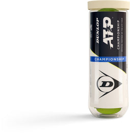 Dunlop ATP Championship - Tennisballen - Gasgevuld - Geel (3 stuks)