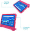 iMoshion Tablet Hoes Kinderen Geschikt voor Lenovo Tab M10 Plus / Tab M10 FHD Plus - iMoshion Kidsproof Backcover met handvat - Roze
