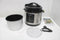 CrockPot CR051 - Express Pot - Snelkoken 5,6L - RVS/Zwart