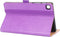 Luxe stand flip sleepcover hoes - Geschikt voor Samsung Galaxy Tab A7 Lite - Paars