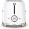 Smeg TSF02WHEU - Broodrooster - 1500W 2 sleuven 6 bruining-niveaus - Wit