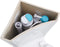 vidaXL - Toilet - hoekmodel - keramisch - wit