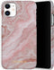 Selencia Hoesje Geschikt voor iPhone 11 Hoesje - Selencia Maya Fashion Backcover - roze