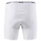 AGU Essential - Fietsonderbroek Heren met Zeem - Ademend Polyester - Wit - L