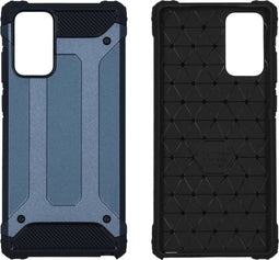 iMoshion Hoesje Geschikt voor Samsung Galaxy Note 20 Hoesje - iMoshion Rugged Xtreme Backcover - Donkerblauw