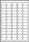 Avery J8651 - Printlabel - Mini - Wit