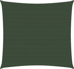 vidaXL - Zonnezeil - 160 - g/m² - 5x5 - m - HDPE - donkergroen
