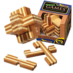 PHILOS 786061 - Puzzle Duivelse Knoop - 18 puzzelstukjes - 78 x 78 x 78 mm