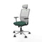 Piqueras y Crespo 1B086G2 - Bureaustoel - Verstelbare hoogte 50-62 cm - Groen
