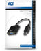 ACT AC7515 - DisplayPort naar VGA Adapter - 1920 x 1080 @ 60Hz - Zwart