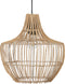 MAZOWE - Hanglamp - Natuurlijk - Rotan