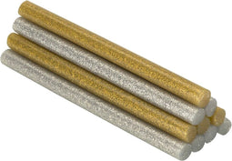 Hot melt glue sticks Salki 430208 Zilverkleurig Gouden Purpurine Decoratie Ø 8 x 95 mm 105 g (22 Stuks)