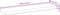 vidaXL - Wandschap - zwevend - 100x20x4 - cm - onbehandeld - massief - acaciahout